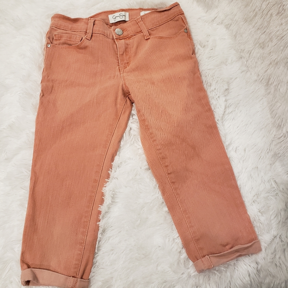 Jessica Simpson Kids: Rolled Crop Skinny Jeans